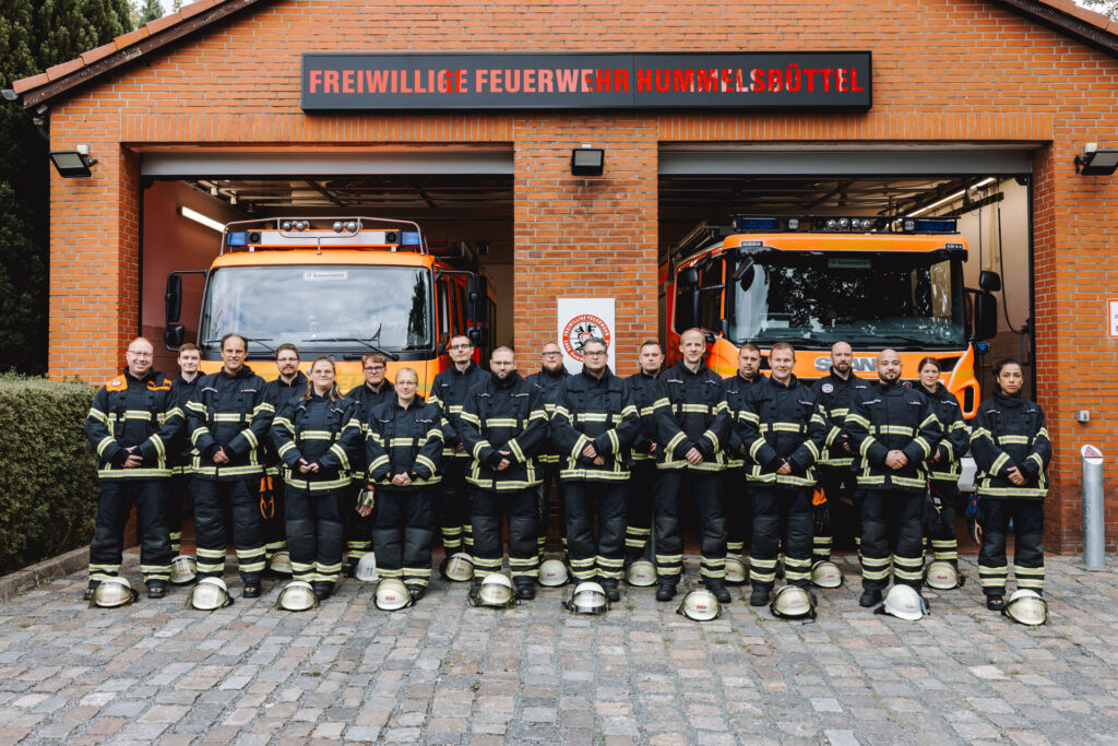 Gruppenfoto der Einsatzabteilung