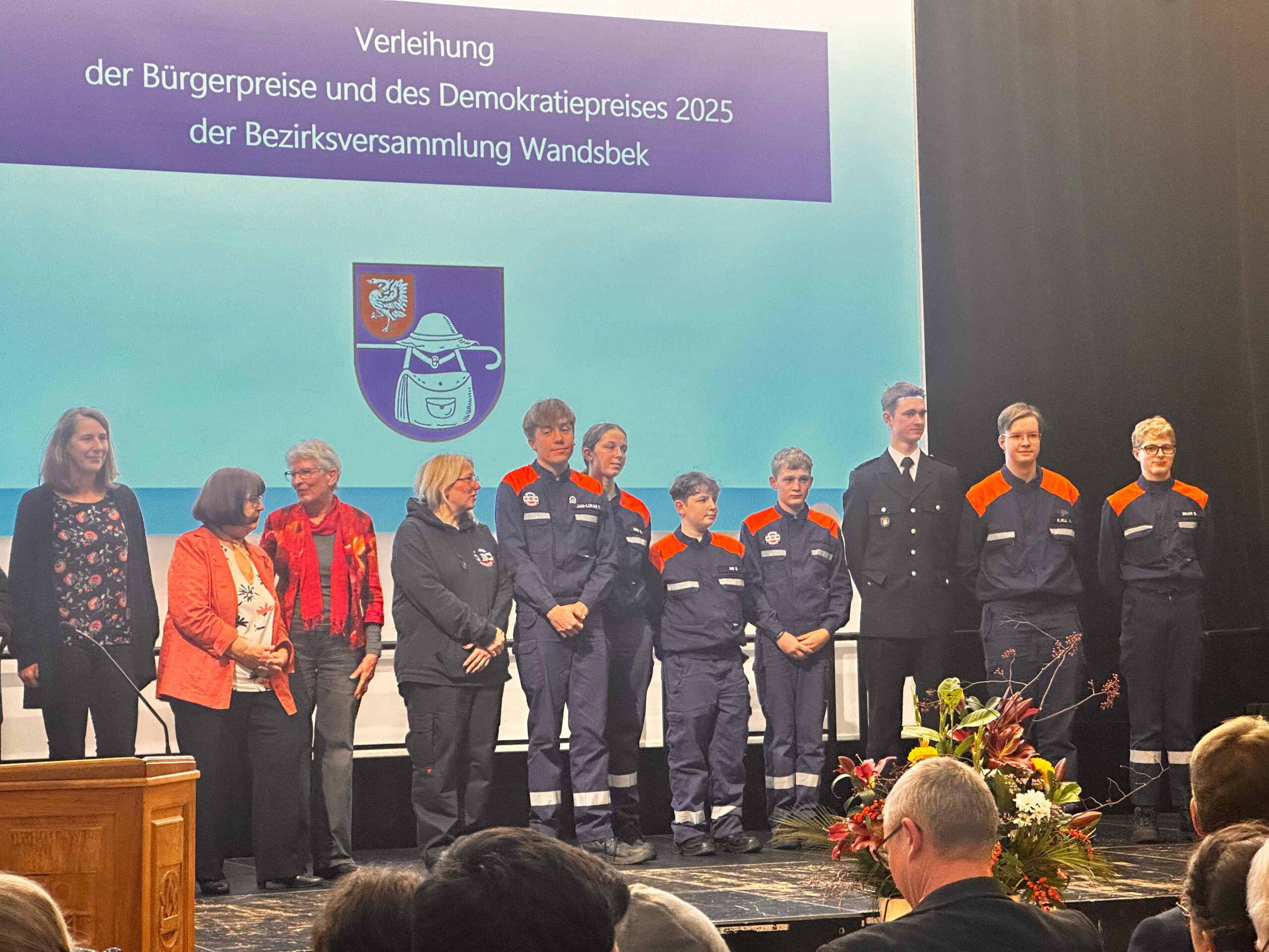 Auszeichnung für die Jugendfeuerwehr