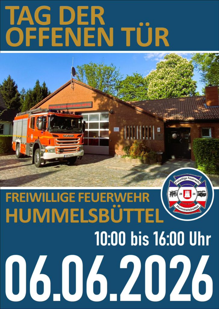 Plakat mit der Einladung zum Tag der offenen Tür am 06.06.2026